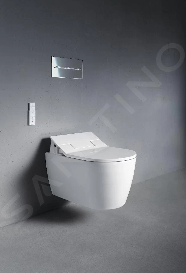 Duravit ME By Starck - Wandcloset Voor SensoWash Bidetbril, Alpine Wit 2528590000 - Afbeelding 5