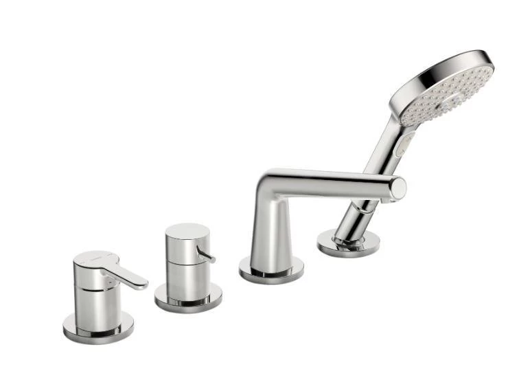 Hansa Designo - Badrandkraan, 4-gats, Chroom 53122063