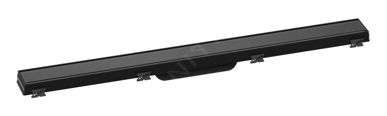 Hansgrohe RainDrain Match - Douchegoot Met Rvs Rooster 800, In Hoogte Verstelbaar Frame, Zwart 56038610