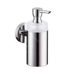 Hansgrohe Logis - Zeepdispenser, Glas/chroom 40514000