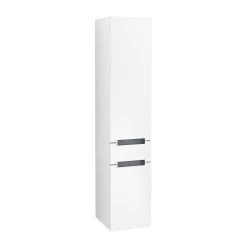 Villeroy & Boch Subway 2.0 - Hoge Badkamerkast, 1650x370x350 Mm, Mat Wit A70700MS