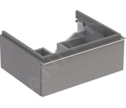 Geberit ICon - Wastafelonderkast, 595x240x477 Mm, Platina Hoogglans 840262000