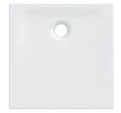 Geberit Nemea - Vierkante Douchebak 800x800 Mm, Glanzend Wit 550.570.00.1