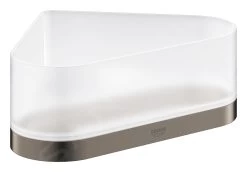 Grohe Selection - Hoek Douchetray Met Houder, Geborsteld Hard Graphite 41038AL0