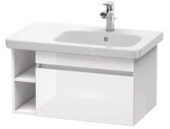 Duravit DuraStyle - Wastafelonderkast 398x730x448 Mm, 1 Lade, Glanzend Wit DS639302222