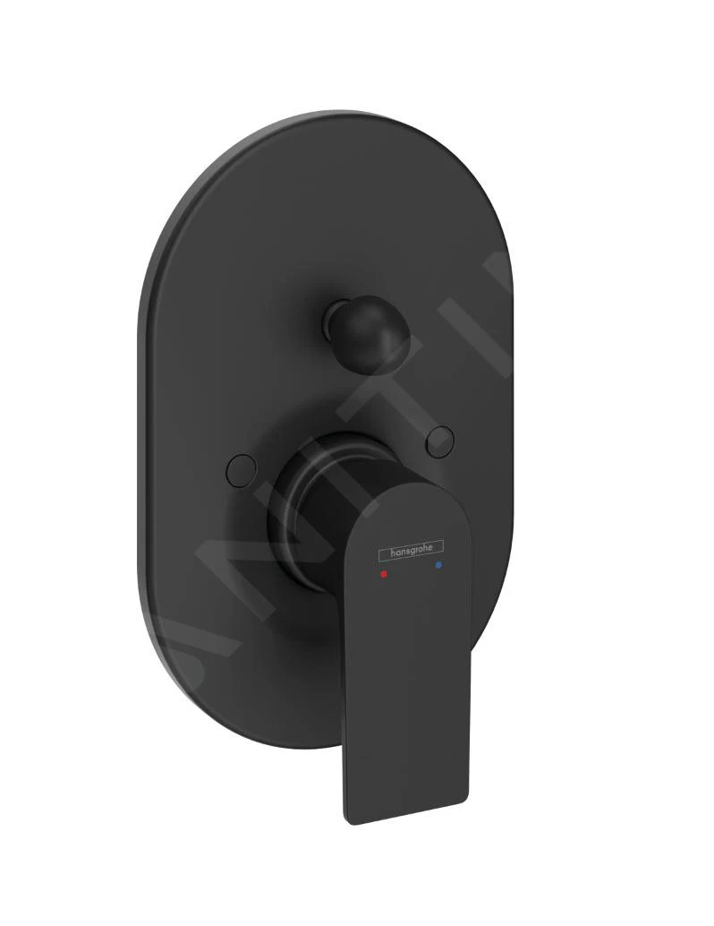 Hansgrohe Rebris E - Inbouw Badkraan, Met Inbouwdeel, Mat Zwart 72458670