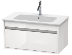 Duravit Ketho - Wastafelonderkast 410x1000x475 Mm, 1 Lade, Glanzend Wit KT642002222