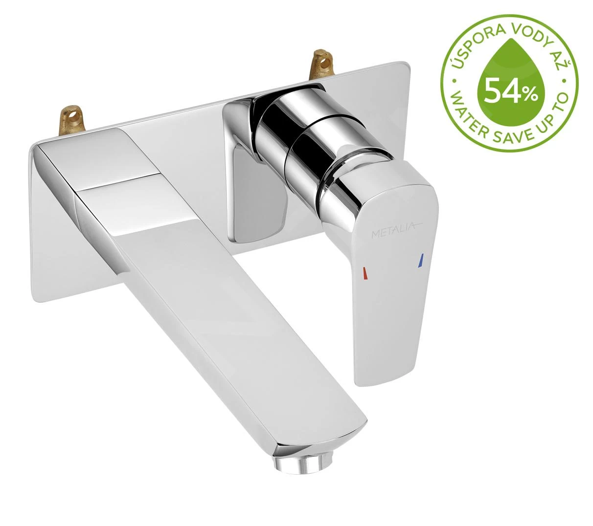 Novaservis Metalia 58 - Inbouw Wastafelkraan Incl. Inbouwdeel, Chroom 58200,0 - Afbeelding 3