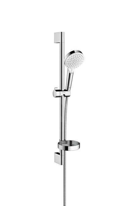 Hansgrohe Crometta - Doucheset Vario Unica, 650 Mm, Casseta, Wit/chroom 26553400