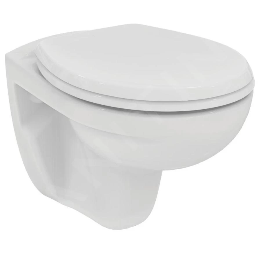 Ideal Standard ProSys - Toiletset- Inbouwreservoir, Closet, WC-zitting Eurovit, Oleas M1 Bedieningsplaat, Rimless, SoftClose, Wit ProSys120M SP52 - Afbeelding 3